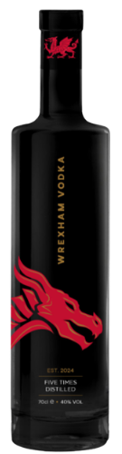 Wrexham Vodka Bottle